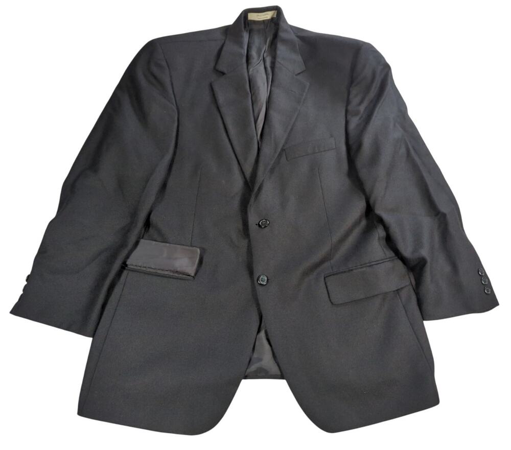 John W Nordstrom Blazer Mens 44R Brown 100 Cashmere Sport Coat Made in Canada